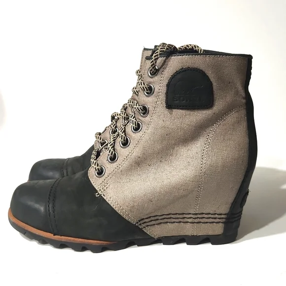 Sorel PDX Wedge Waterproof Booties Women's Size 9.5 EUC! - Picture 7 of 12
